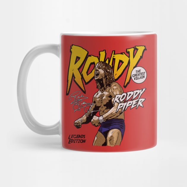 Roddy Piper Comic by MunMun_Design